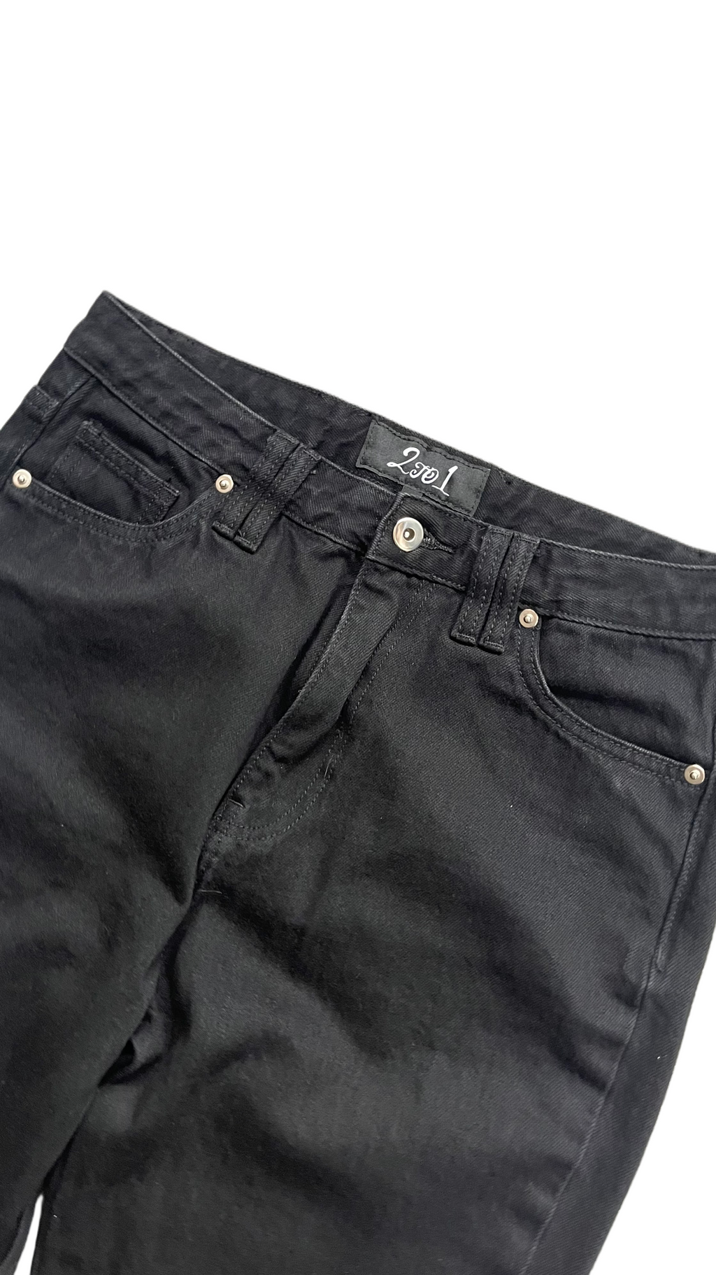 Flared "Hidden Snake Denim"